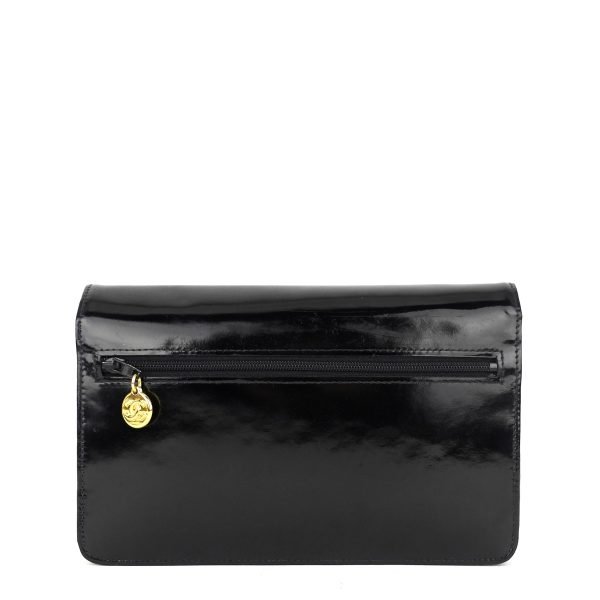 Timeless Wallet on Chain WOC Vintage Patent Leather Bag - Image 2