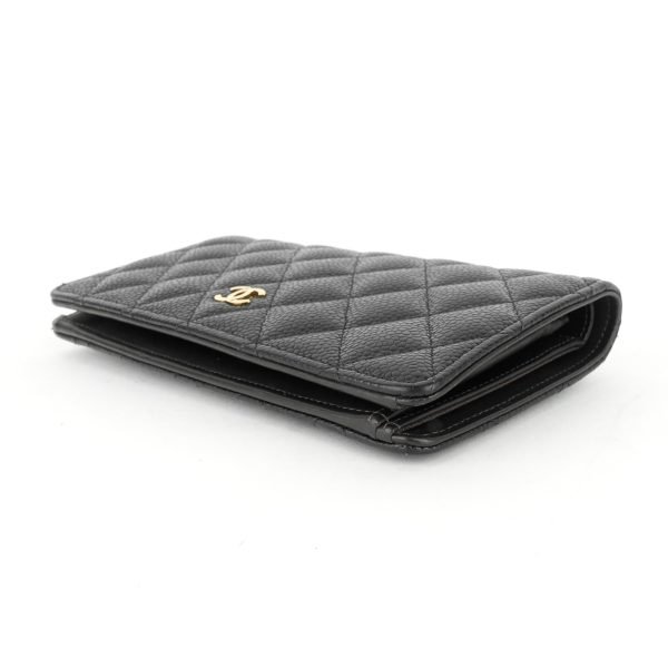 L-Yen Caviar Leather Wallet - Image 3