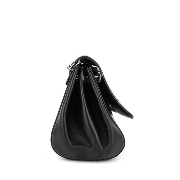 Lambskin Leather Fliplock Shoulder Bag - Image 4