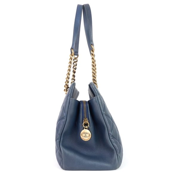 CC Crown Medium Calfskin Tote Bag - Image 4