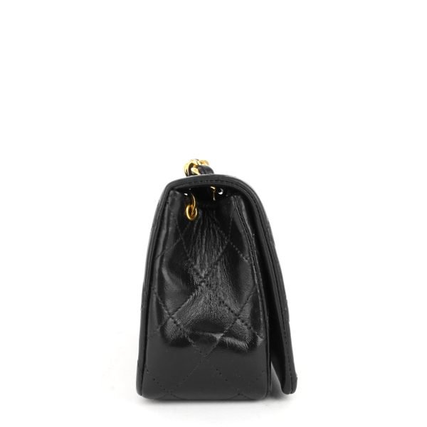 Lambskin Leather Small Single Flap Bag - Image 4