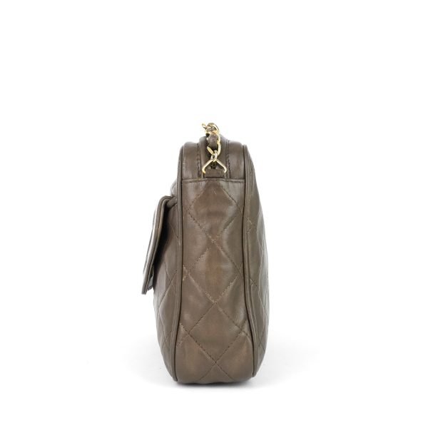 Lambskin Leather Crossbody Camera Bag - Image 3