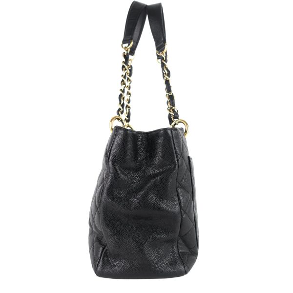 Grand Shopping Tote GST Caviar Leather Bag - Image 4