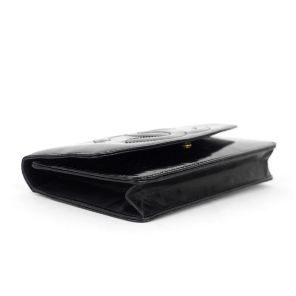 Timeless Wallet on Chain WOC Vintage Patent Leather Bag - Image 4