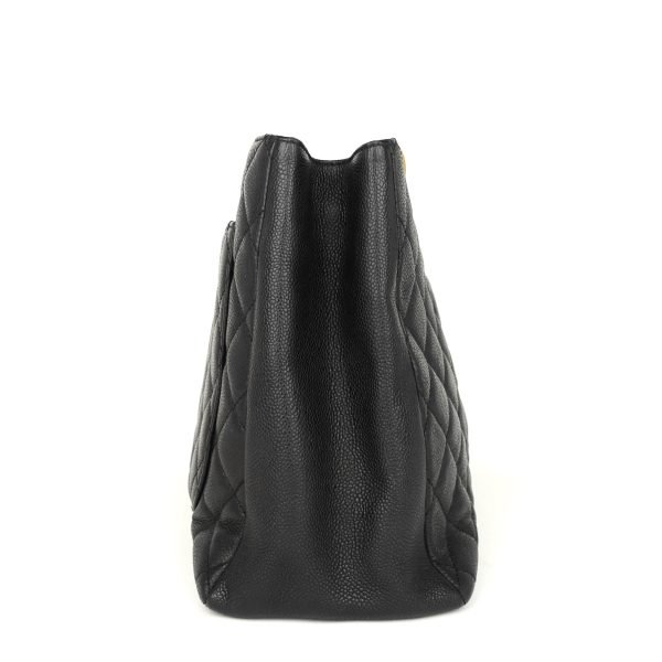 GST Grand Shopping Tote Caviar Bag - Image 4