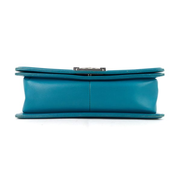 Boy Old Medium Lambskin Leather Bag - Image 5