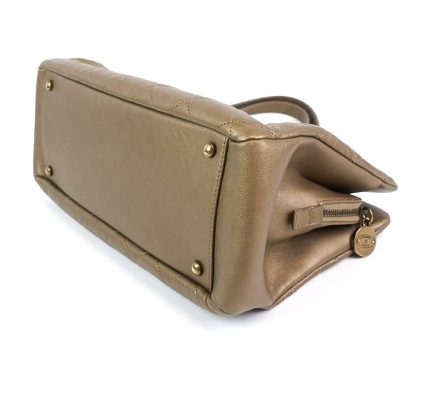 CC Crown Medium Calfskin Bag - Image 7