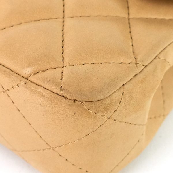 East West Quilted Lambskin Flap Bag - Image 6