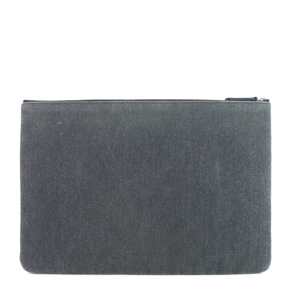 Deauville Denim O Case Sequin Clutch Bag - Image 2