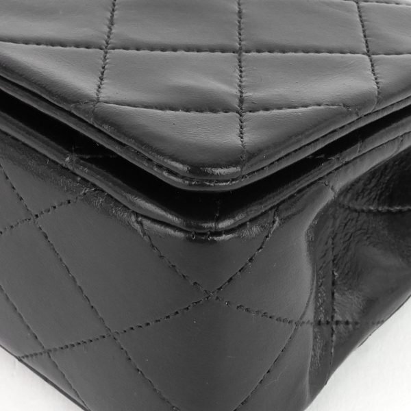 Lambskin Leather Small Single Flap Bag - Image 7