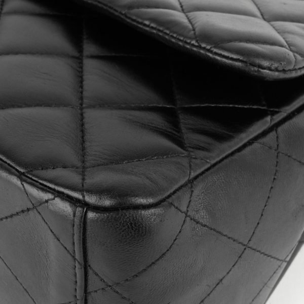 Maxi Single Flap Lambskin Bag - Image 7