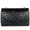 Double Flap Quilted Lambskin Leather Bag - Image 3