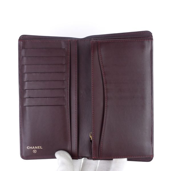 L-Yen Caviar Leather Wallet - Image 5