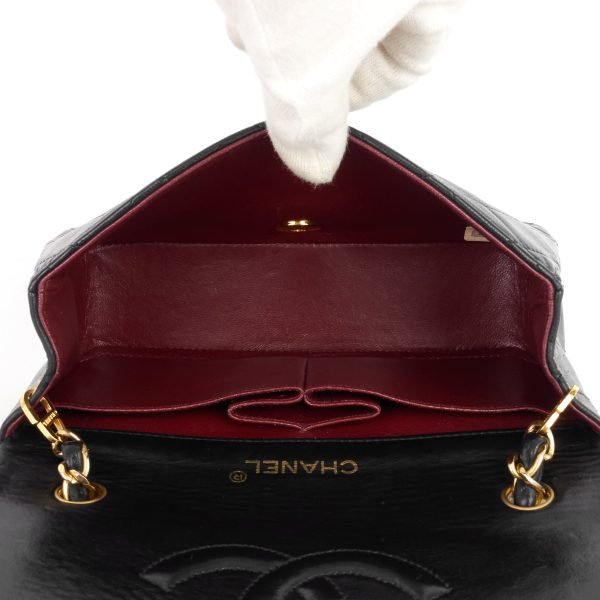 Lambskin Leather Small Single Flap Bag - Image 11