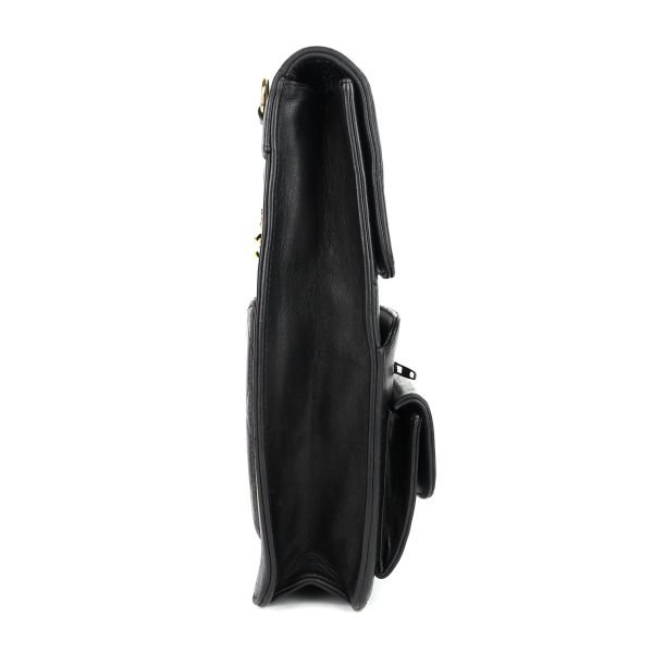 Lambskin Leather Messenger Bag - Image 4