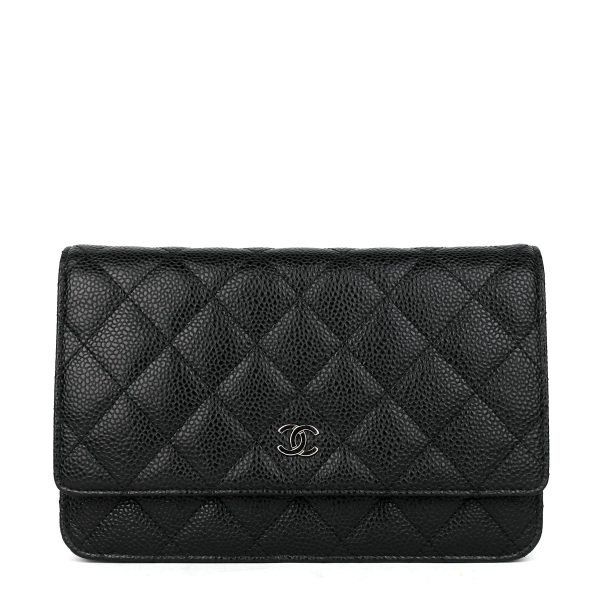 Wallet on Chain Caviar Leather Bag