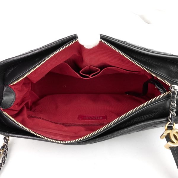 Gabrielle Calf Leather Medium Hobo Bag - Image 6