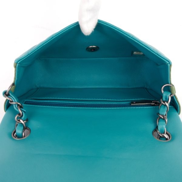 Classic Tricolour Lambskin Mini Flap Bag - Image 10