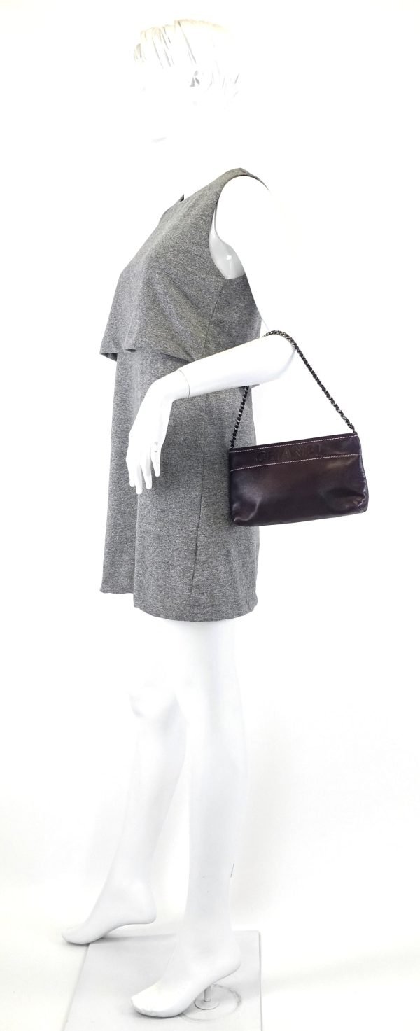 Lax Pochette Leather Bag - Image 9