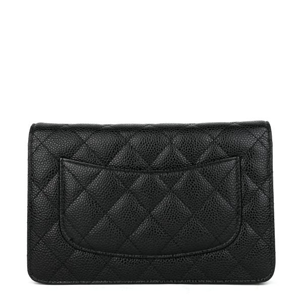 Wallet on Chain Caviar Leather Bag - Image 2