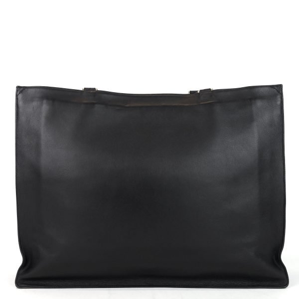 Lambskin Leather Jumbo Shopping Tote Bag - Image 3