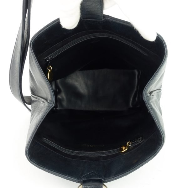 Lambskin CC Bucket Bag - Image 10