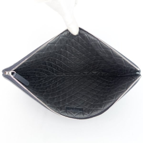 Deauville Denim O Case Sequin Clutch Bag - Image 7