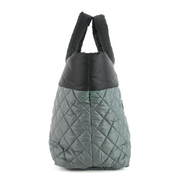 Coco Cocoon Two-Tone Nylon Tote Bag - Image 3