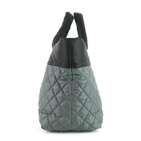 Coco Cocoon Two-Tone Nylon Tote Bag - Image 4