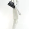 Double Flap Quilted Lambskin Leather Bag - Image 18
