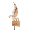 Trendy CC Chevron Medium Top Handle Leather Bag - Image 11
