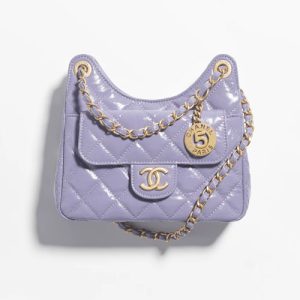 Chanel Small Hobo Bag Light Purple AS4323