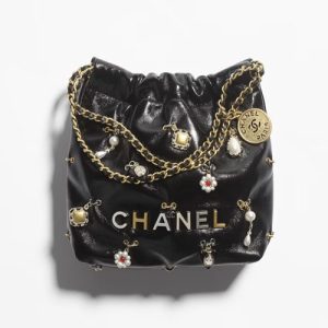 Chanel 22 Mini HandBag Black