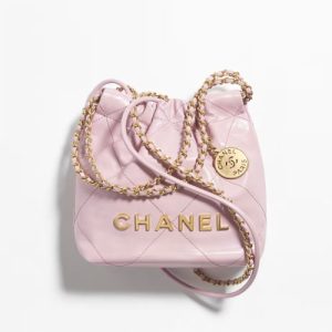 Chanel 22 Mini HandBag Light Pink