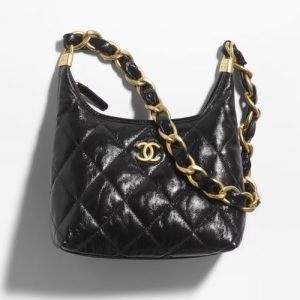 Chanel Small Hobo Bag Black AS4922