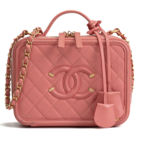 Chanel Filigree Vanity Dusty Pink